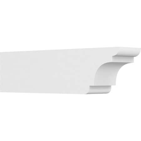 Ekena Millwork Standard New Brighton Architectural Grade PVC Rafter Tail, 6"W X 8"H X 30"L RFTP06X08X30NEB